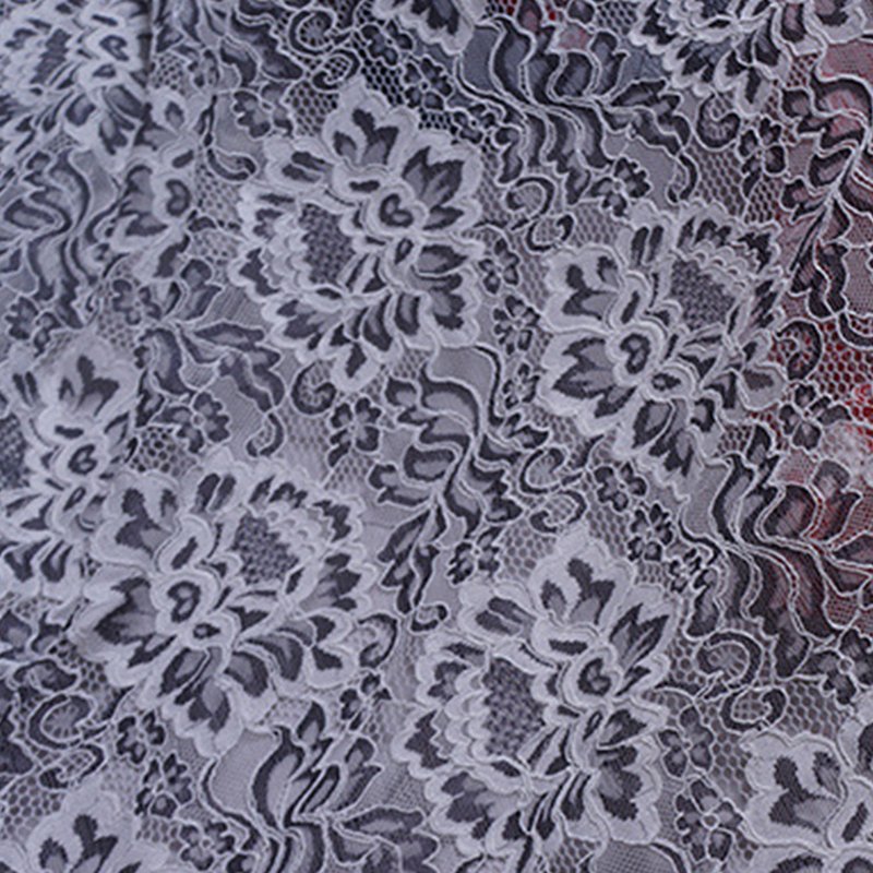 Lace Fabric Dress Nylon Warp Knit for Women's Wear Wholesale Supplier 2